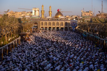 اقامه باشکوه نماز عید قربان در بین‌الحرمین / گزارش تصویری