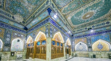 نمایی زیبا از خیمه گاه حسینی/ گزارش تصویری