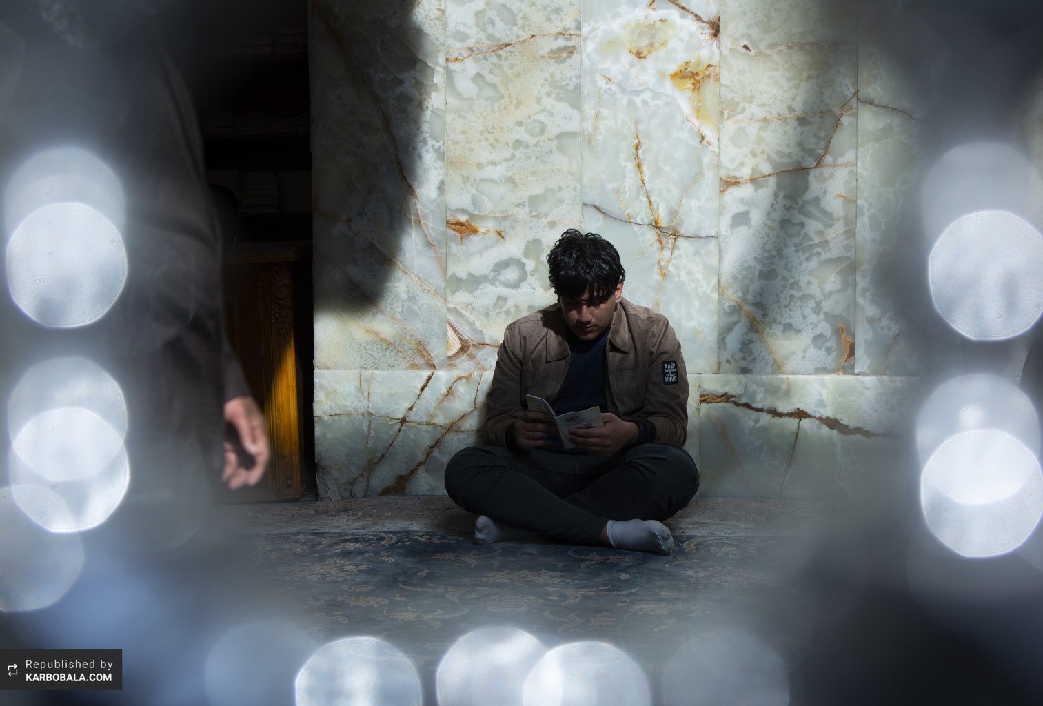 صفای مناجات و دعا در حرم حسینی