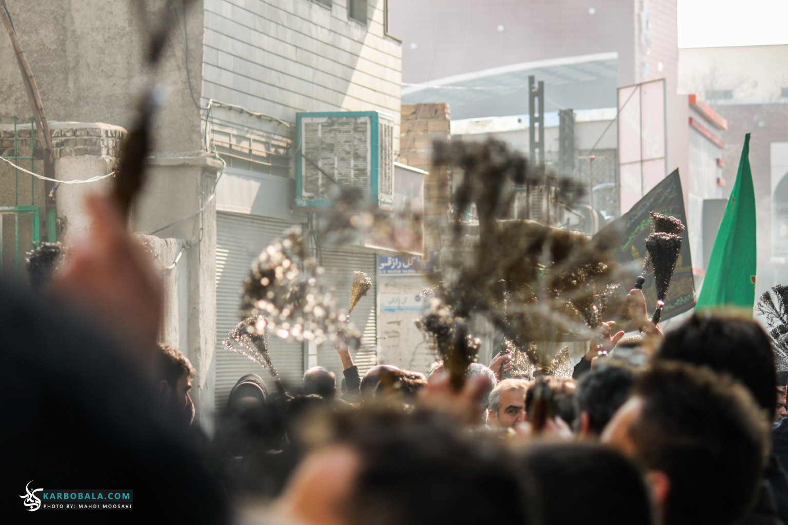 حال و هوای خیابان های تهران در روز شهدا امام حسین علیه السلام