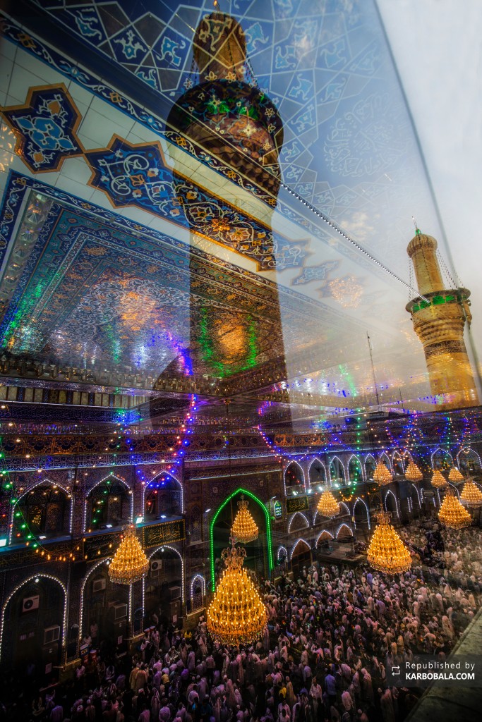 تصویری زیبا از جنت الحسین در کربلای معلی