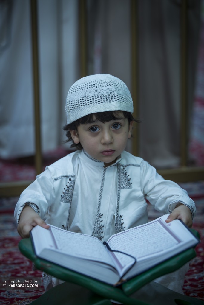 کودکانمان را در پناه قرآن حفظ کن حسین جان