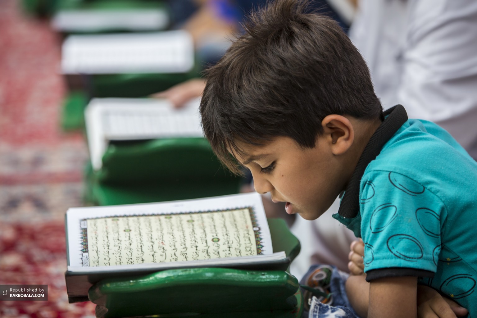 کودکان و انس با قرآن در ماه رمضان