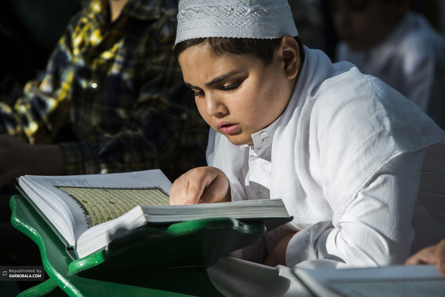 انس با قرآن میان نوجوانان حسینی در ماه رمضان
