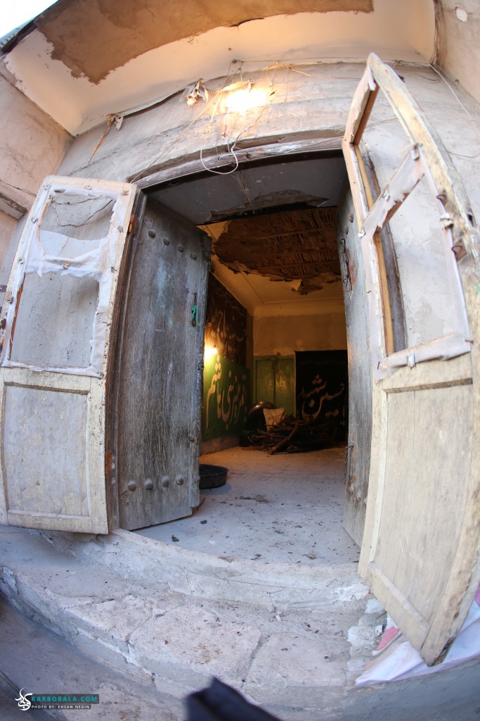 تصویری از یک حسینه قدیمی در شهر مراغه