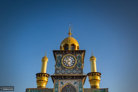 برج ساعت در شهر مقدس کربلا