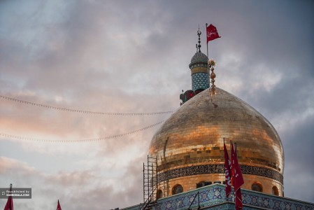 ابرهای آسمان حرم حضرت زینب (س)