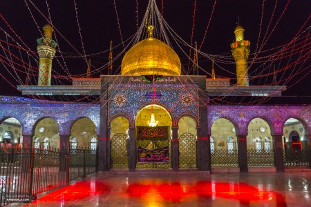 سوریه در شب وفات حضرت زینب کبری ‌(س)