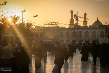 به فدای عطر سیب حرم کرب و بلا