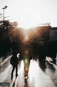 زائران حرم خورشیدِ کربلا