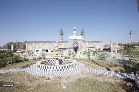 نمایی دور از مرقد طفلان مسلم