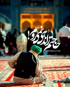 حاجتم را ندهی نمی‌روم!